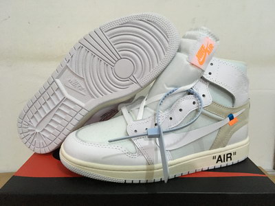 OFF-WHITE x Air Jordan 1 “White”