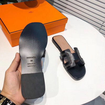 Hermes Slippers Women(AAA)-004