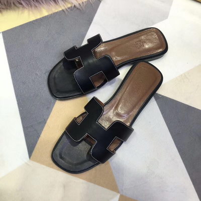 Hermes Slippers Women(AAA)-014