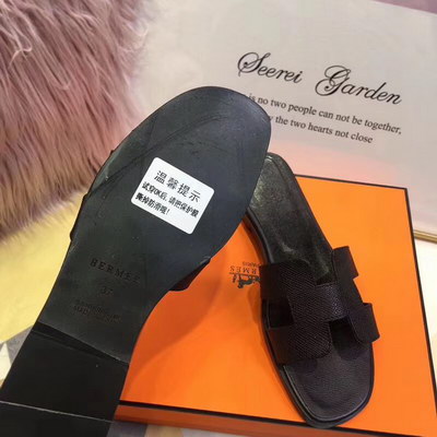 Hermes Slippers Women(AAA)-013