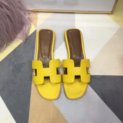 Hermes Slippers Women(AAA)-017