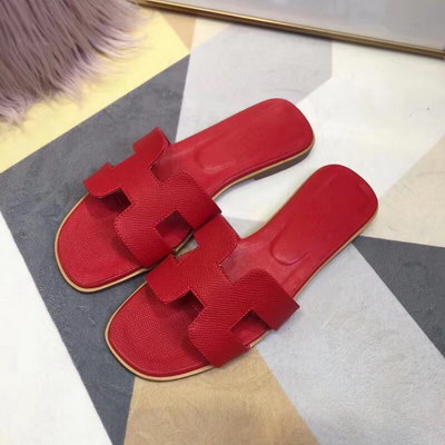 Hermes Slippers Women(AAA)-015