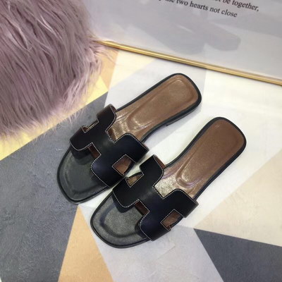 Hermes Slippers Women(AAA)-014