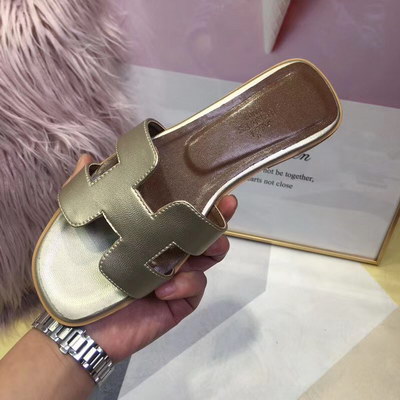 Hermes Slippers Women(AAA)-010