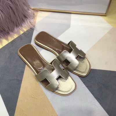Hermes Slippers Women(AAA)-010