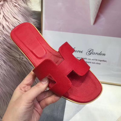 Hermes Slippers Women(AAA)-015