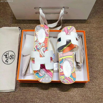 Hermes Slippers Women(AAA)-005