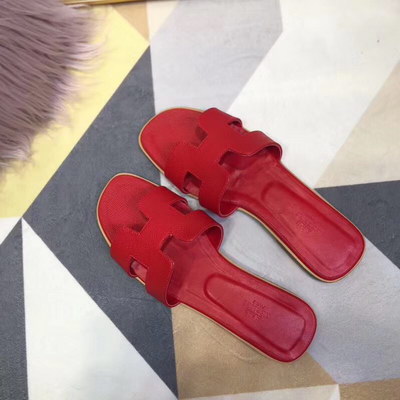 Hermes Slippers Women(AAA)-015