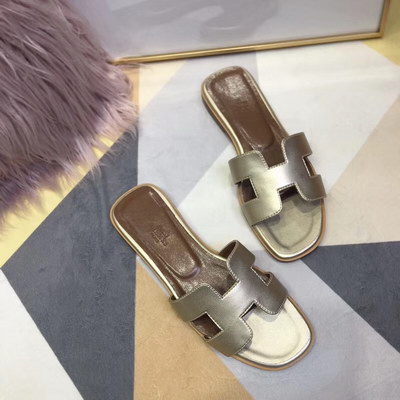 Hermes Slippers Women(AAA)-010