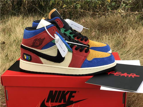 Blue The Great x Air Jordan 1 Mid “Fearless”
