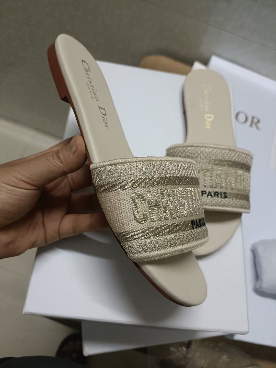 Dior Slippers Women(AAA)-035