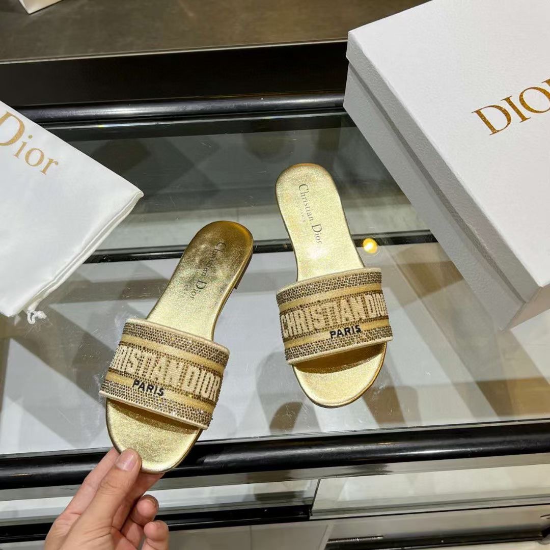 Dior Slippers Women(AAA)-033