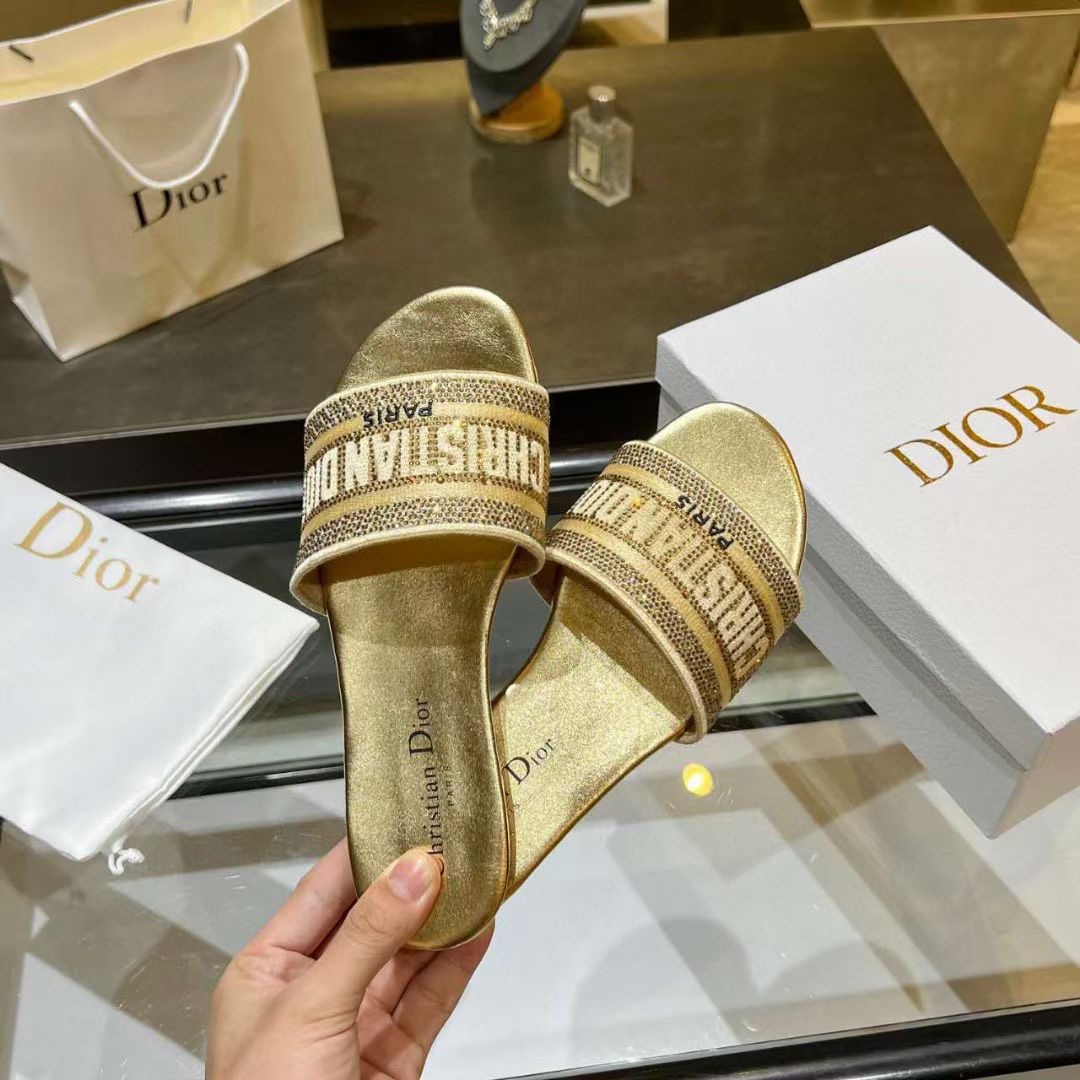 Dior Slippers Women(AAA)-033