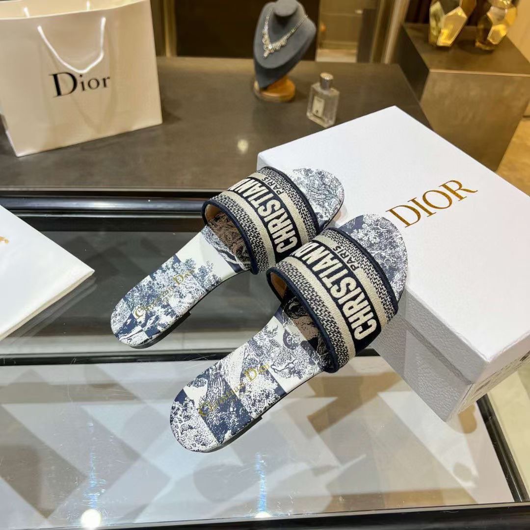 Dior Slippers Women(AAA)-030