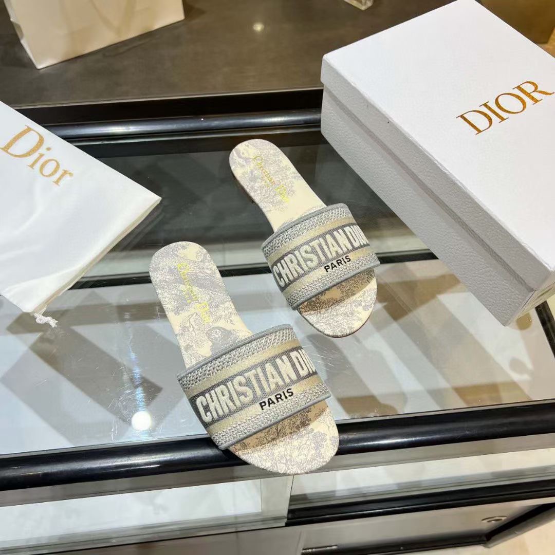 Dior Slippers Women(AAA)-028