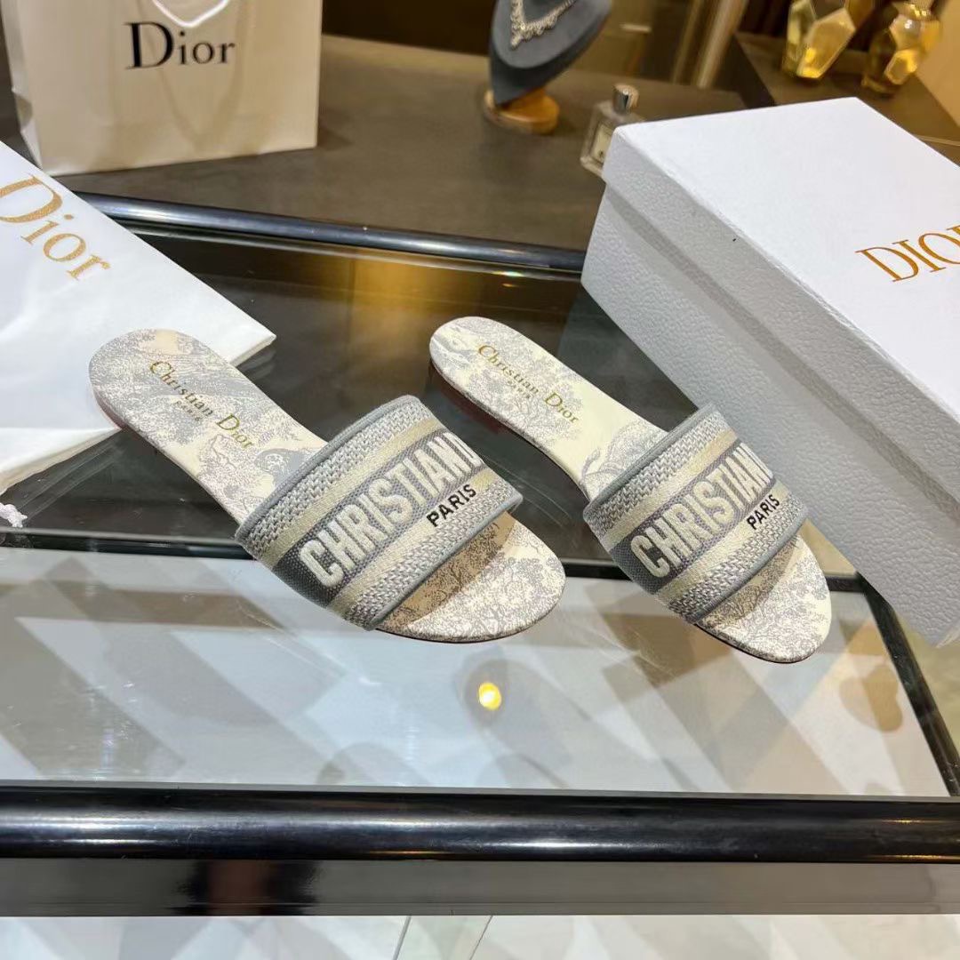 Dior Slippers Women(AAA)-044