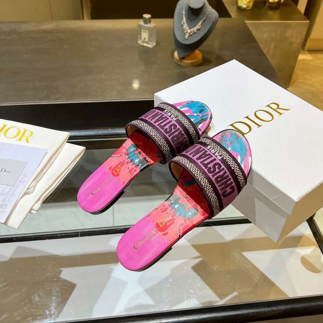 Dior Slippers Women(AAA)-037