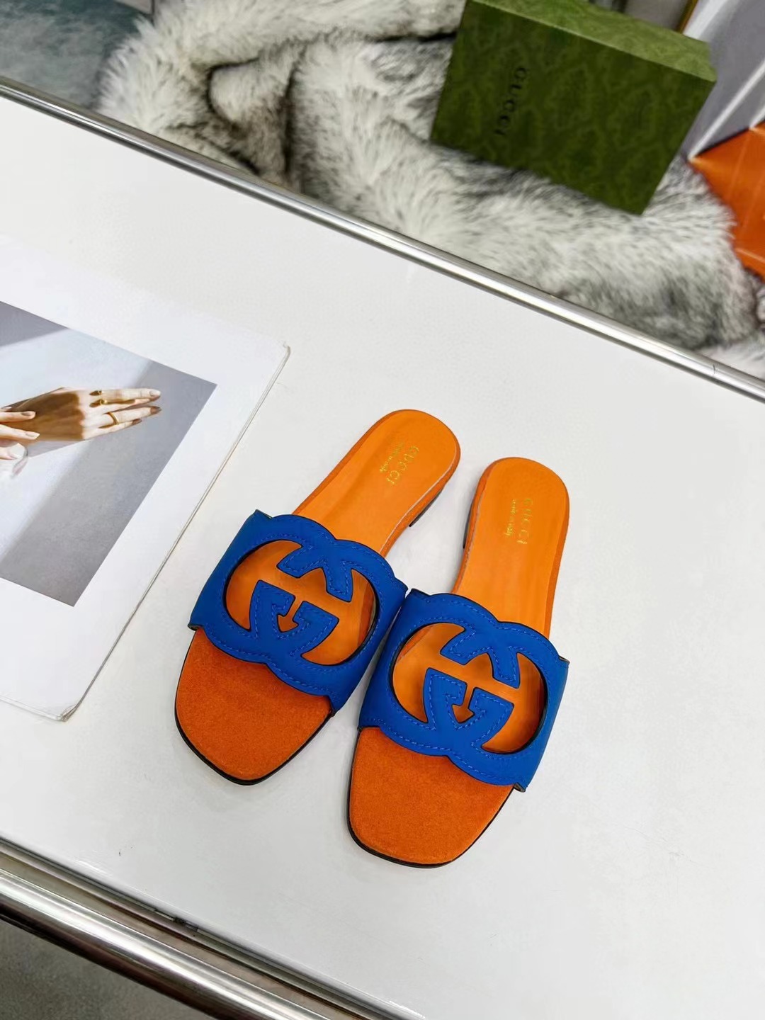 Gucci Slippers Women(AAA)-162