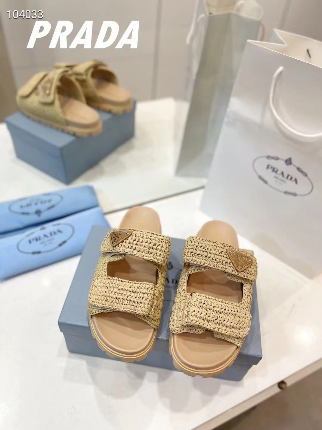 Prada Slippers Women(AAA)-012