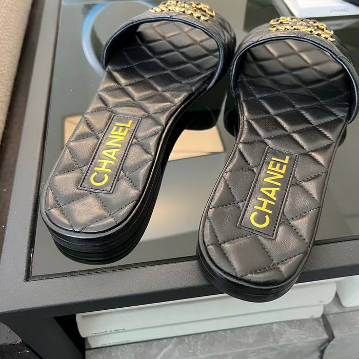 Chanel Slippers Women(AAA)-008