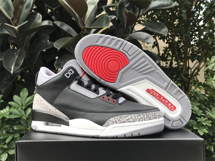 Air Jordan 3 Retro OG GS BLACK CEMENT