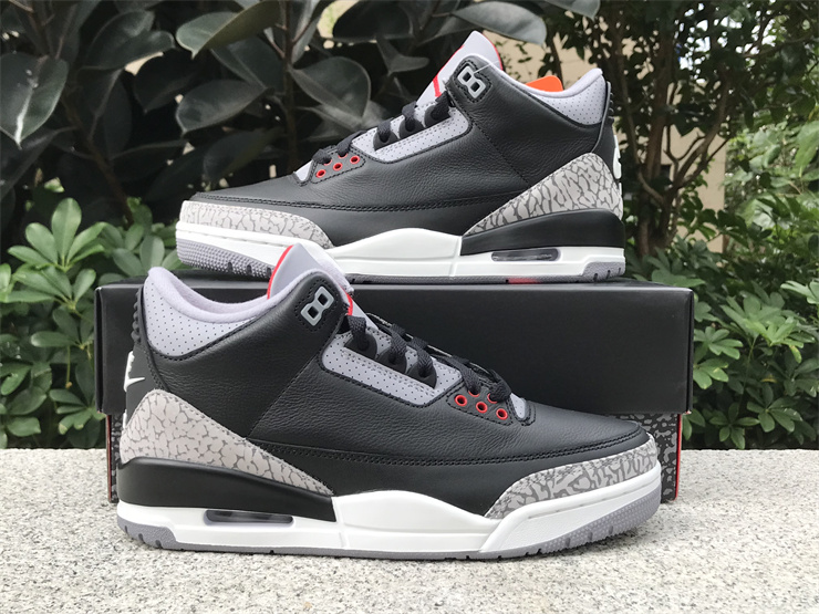 Air Jordan 3 Retro OG GS BLACK CEMENT