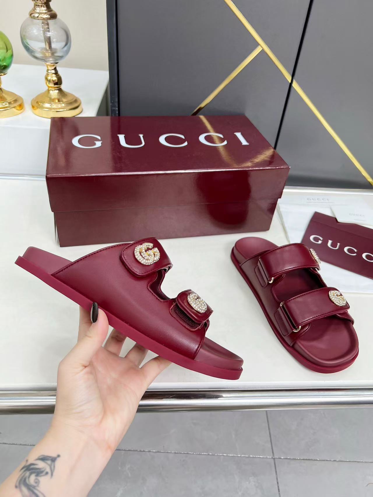 Gucci Slippers Women(AAA)-187