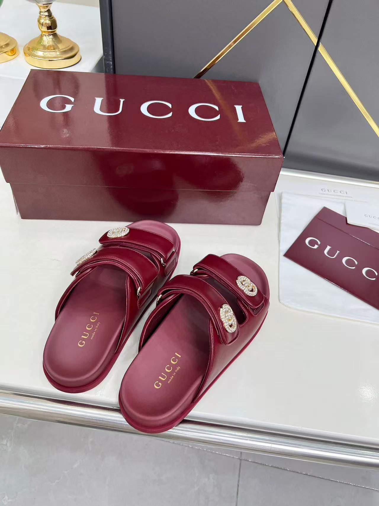Gucci Slippers Women(AAA)-187