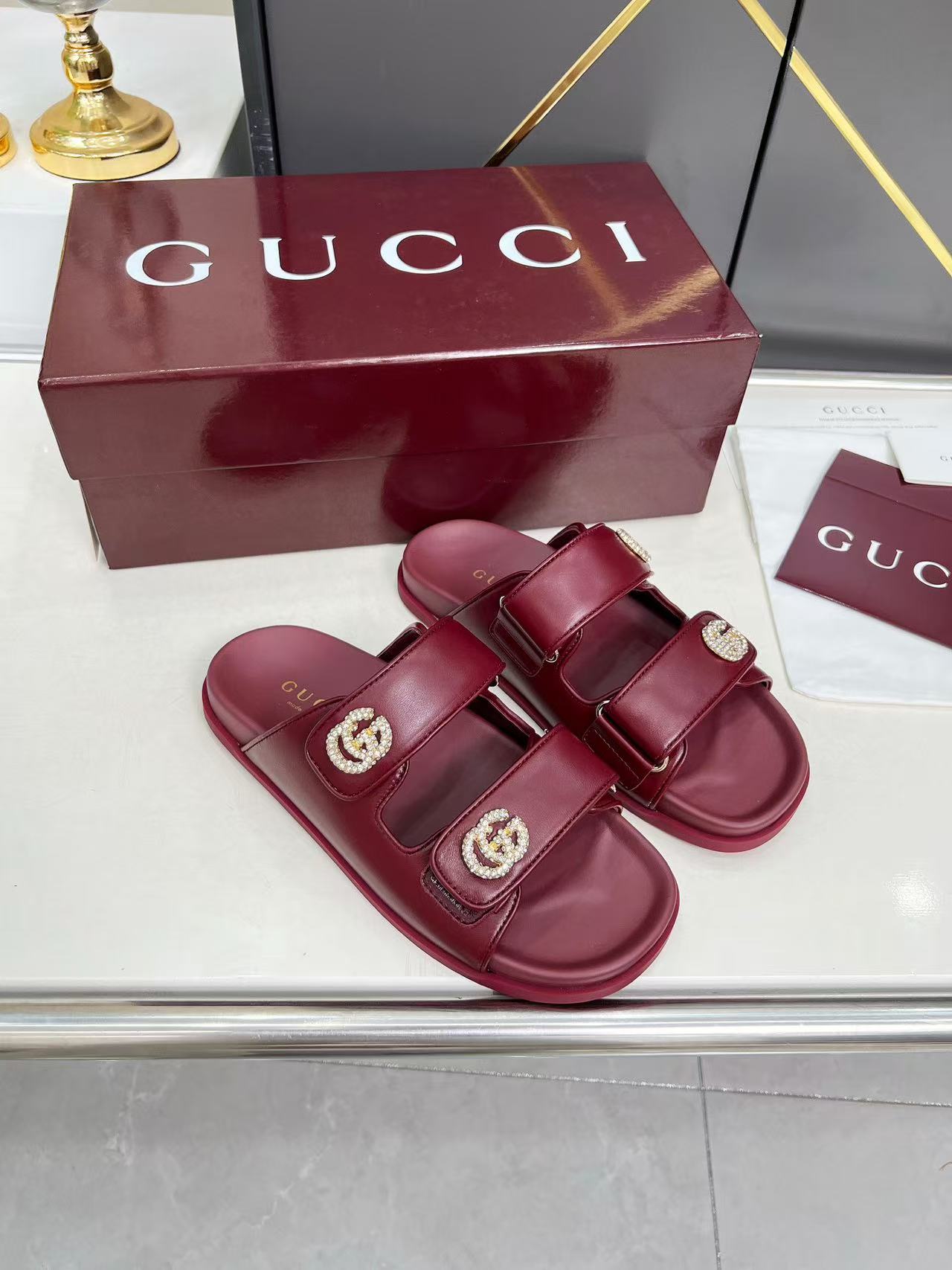 Gucci Slippers Women(AAA)-187
