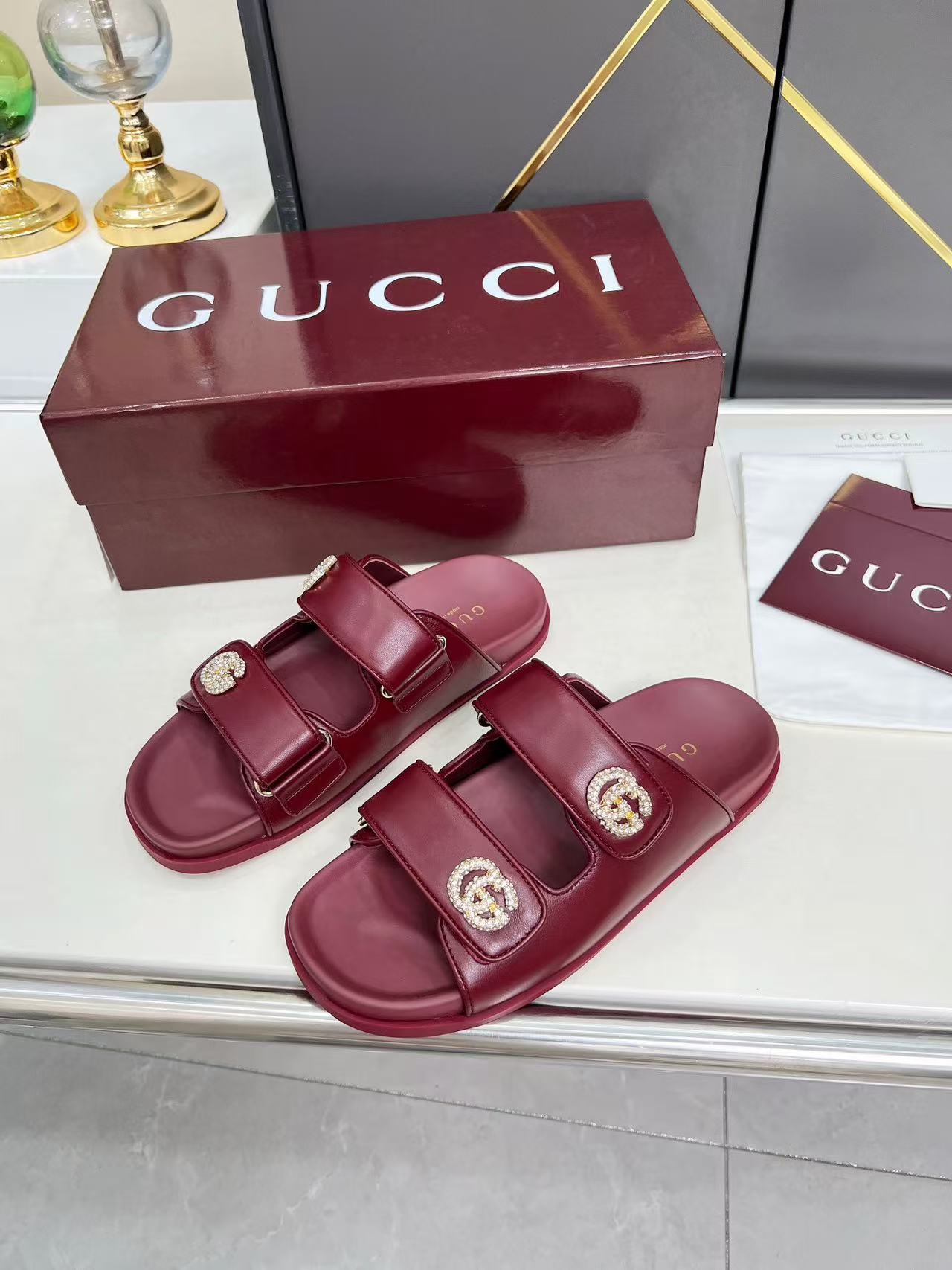 Gucci Slippers Women(AAA)-187